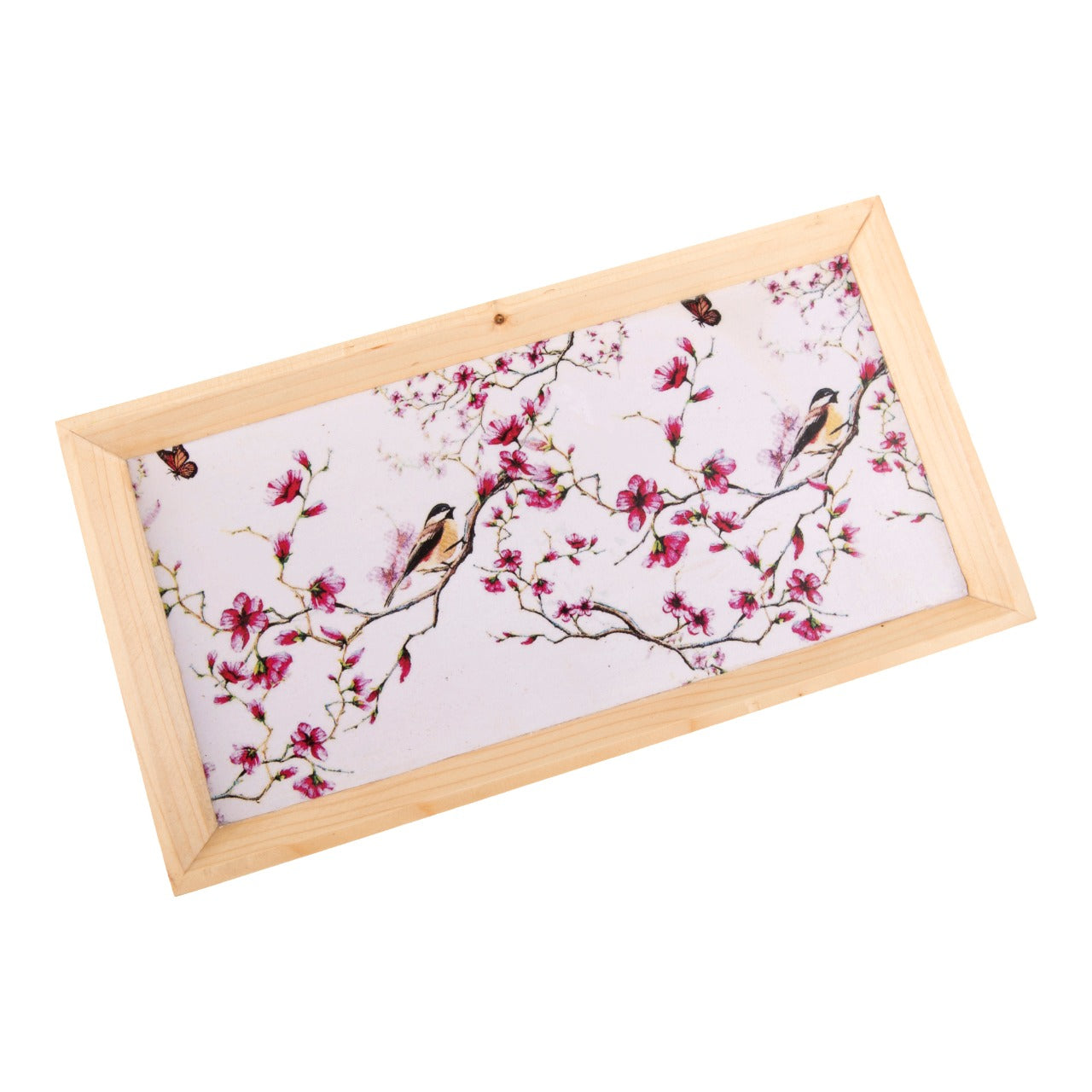 Wooden Tray, Decoupage Tray, Serving Tray