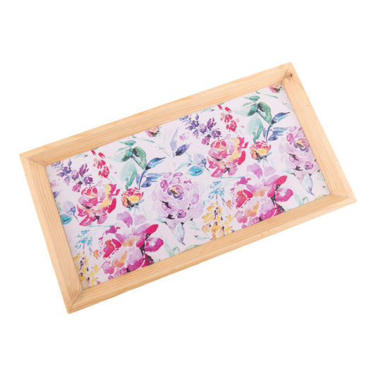 Wooden Tray, Decoupage Tray, Serving Tray