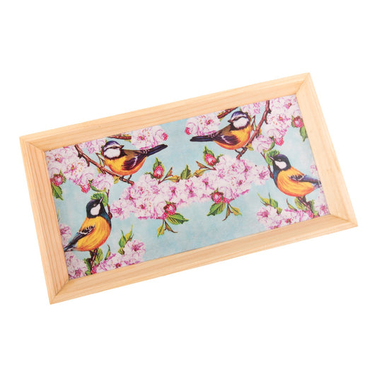 Wooden Tray, Decoupage Tray, Serving Tray