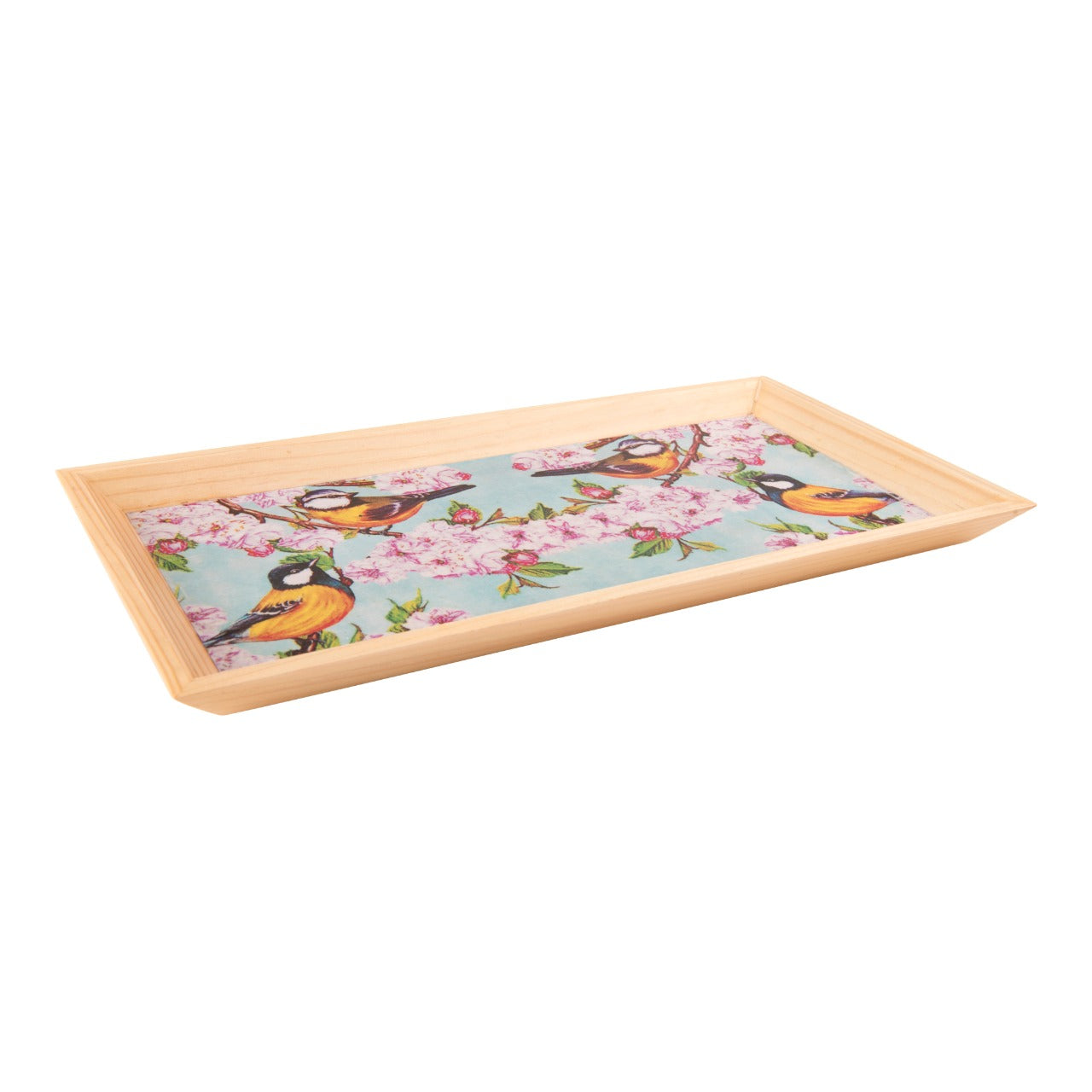 Wooden Tray, Decoupage Tray, Serving Tray