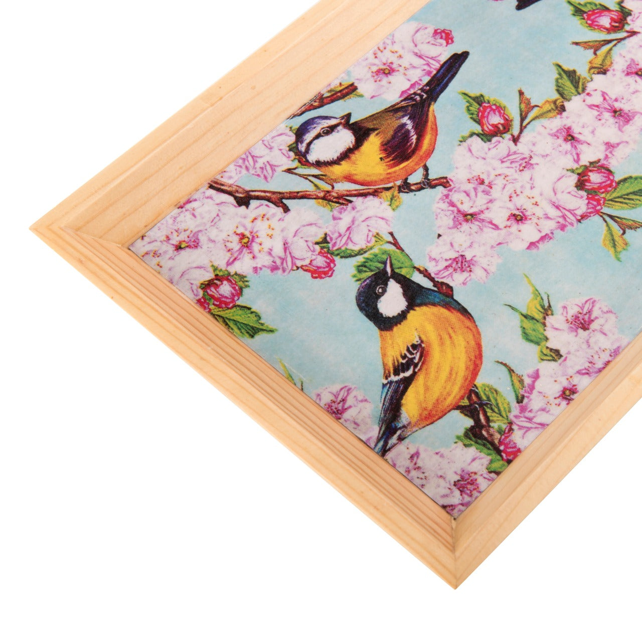 Wooden Tray, Decoupage Tray, Serving Tray