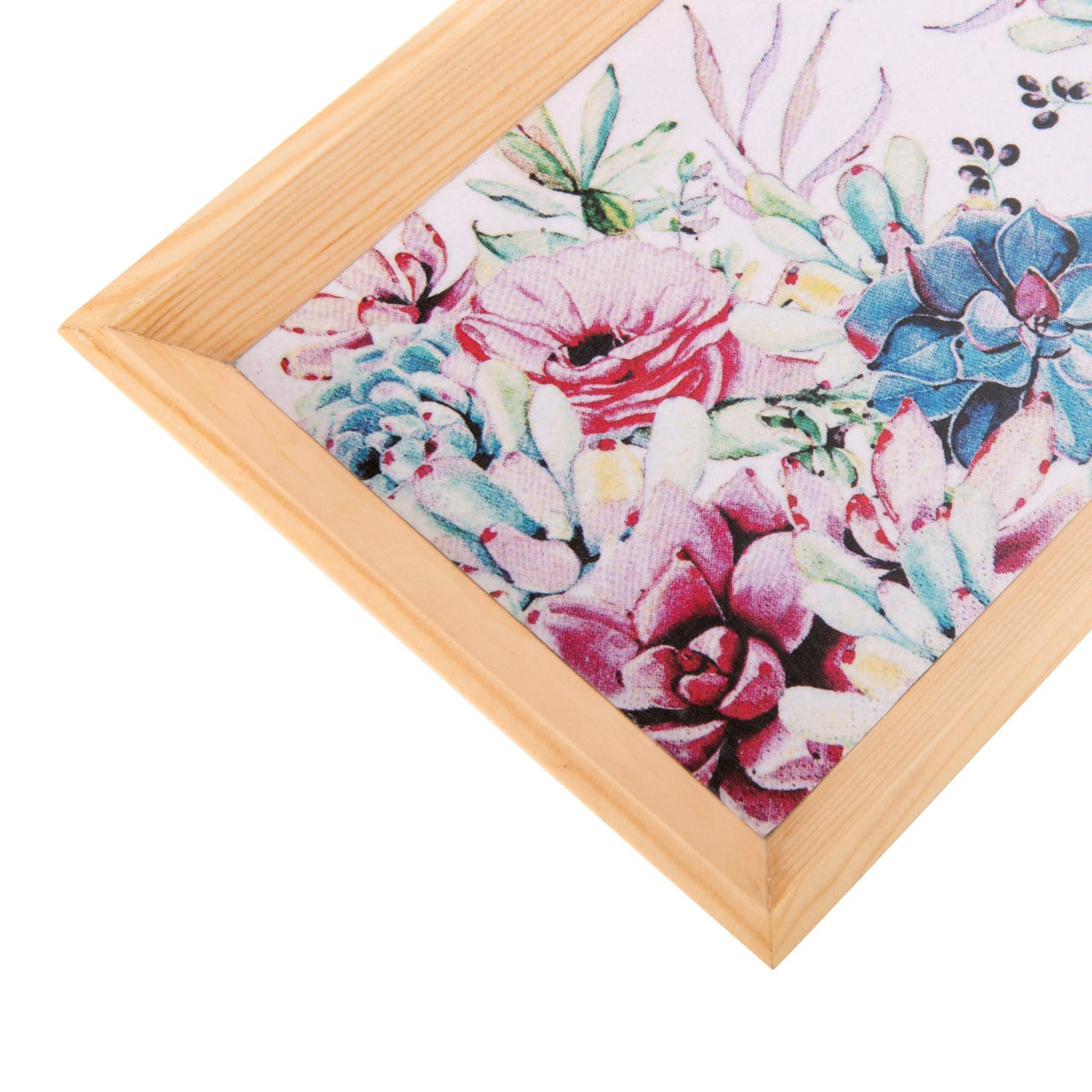 Wooden Tray, Decoupage Tray, Serving Tray