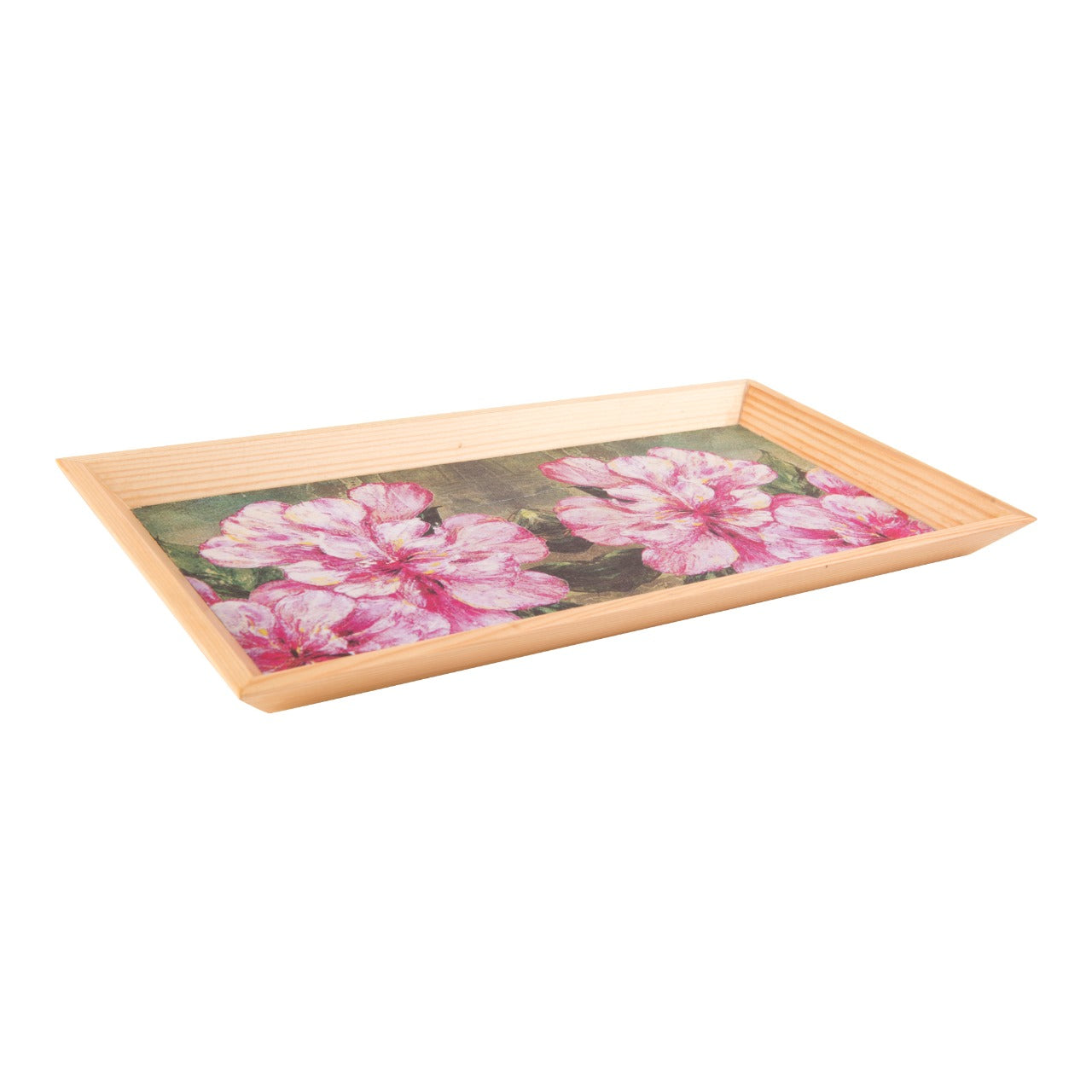 Wooden Tray, Decoupage Tray, Serving Tray