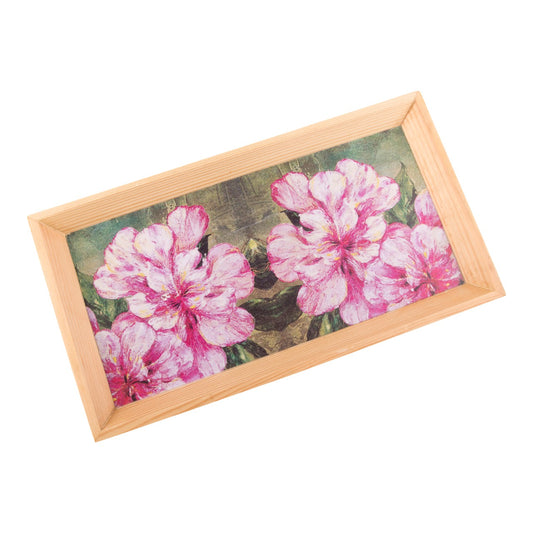 Wooden Tray, Decoupage Tray, Serving Tray
