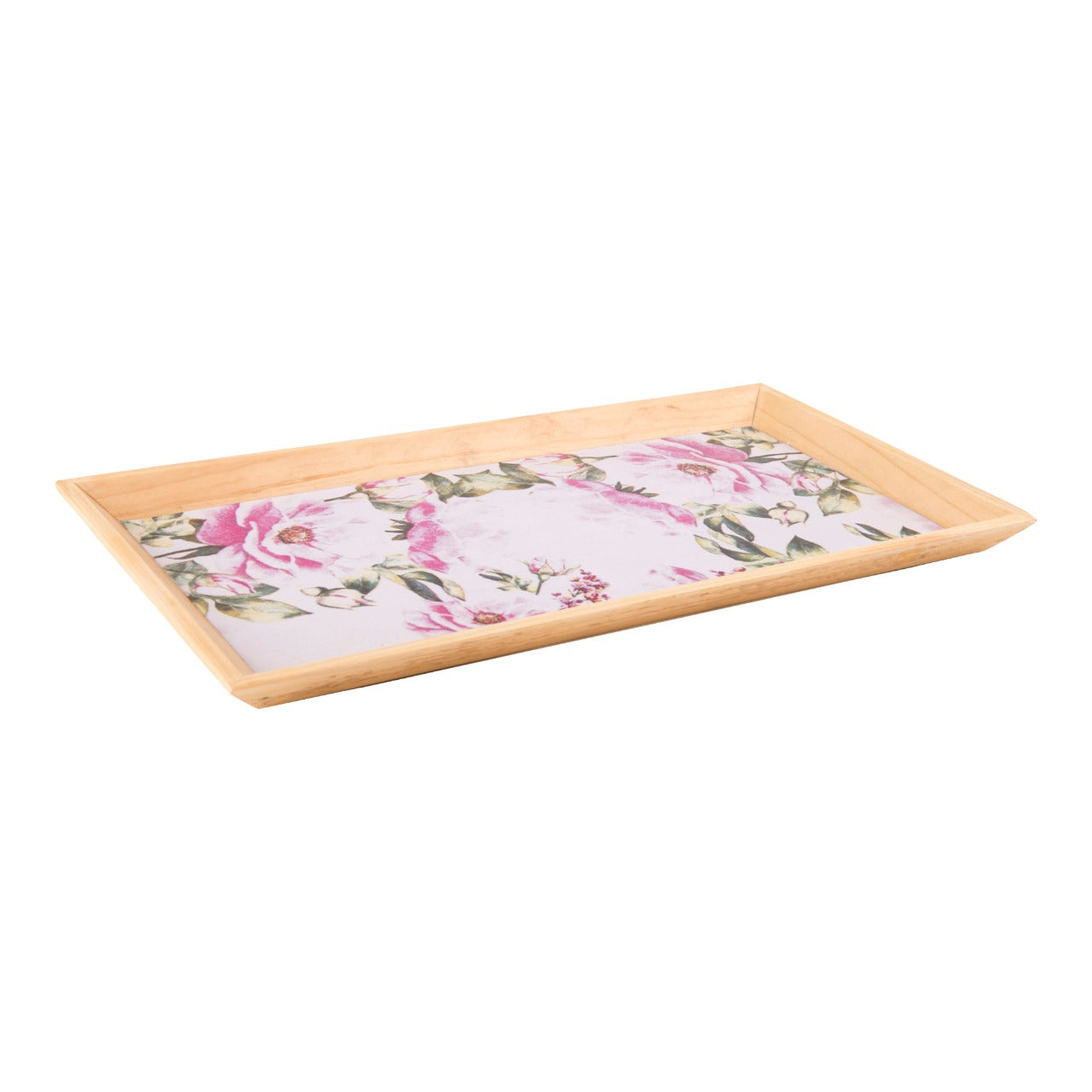 Wooden Tray, Decoupage Tray, Serving Tray
