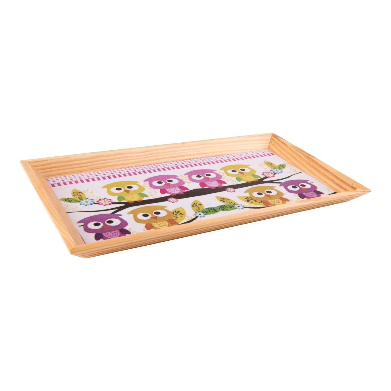 Wooden Tray, Decoupage Tray, Serving Tray