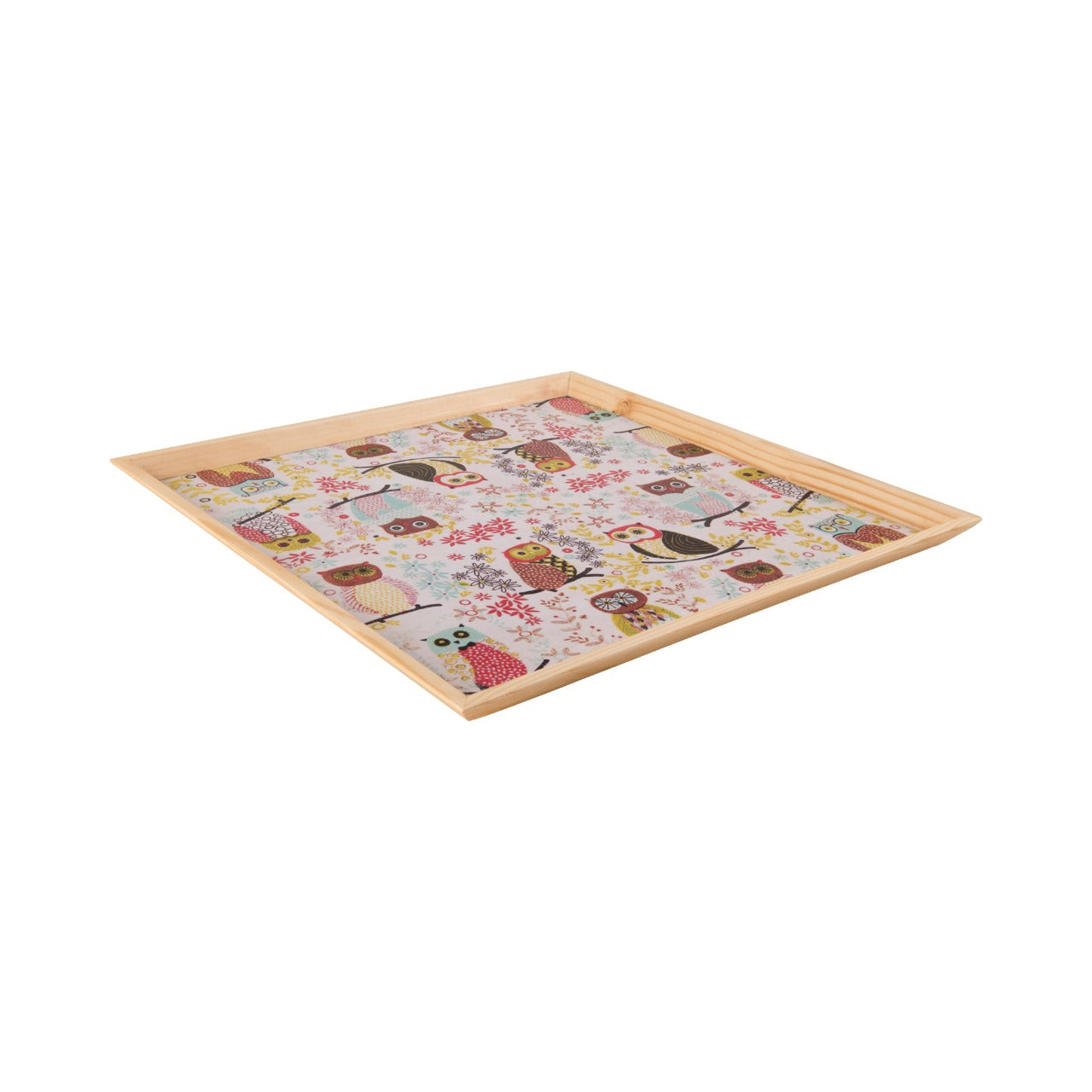 Wooden Tray, Decoupage Tray, Serving Tray
