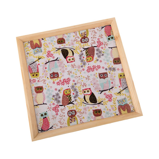Wooden Tray, Decoupage Tray, Serving Tray