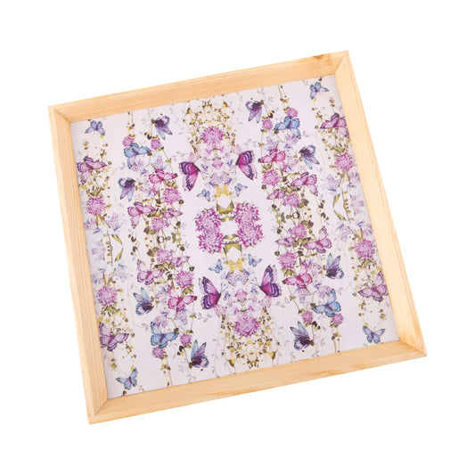 Wooden Tray, Decoupage Tray, Serving Tray