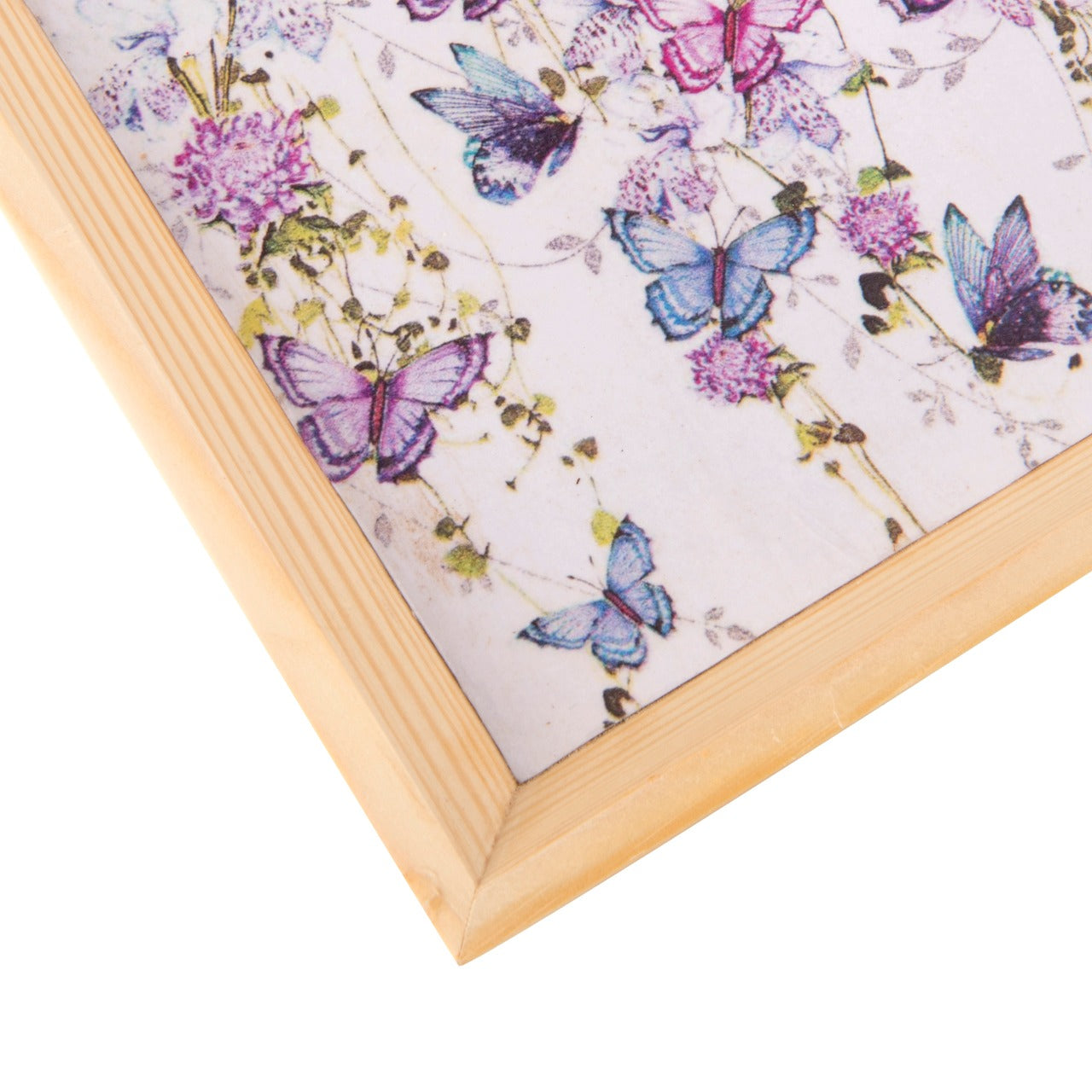 Wooden Tray, Decoupage Tray, Serving Tray