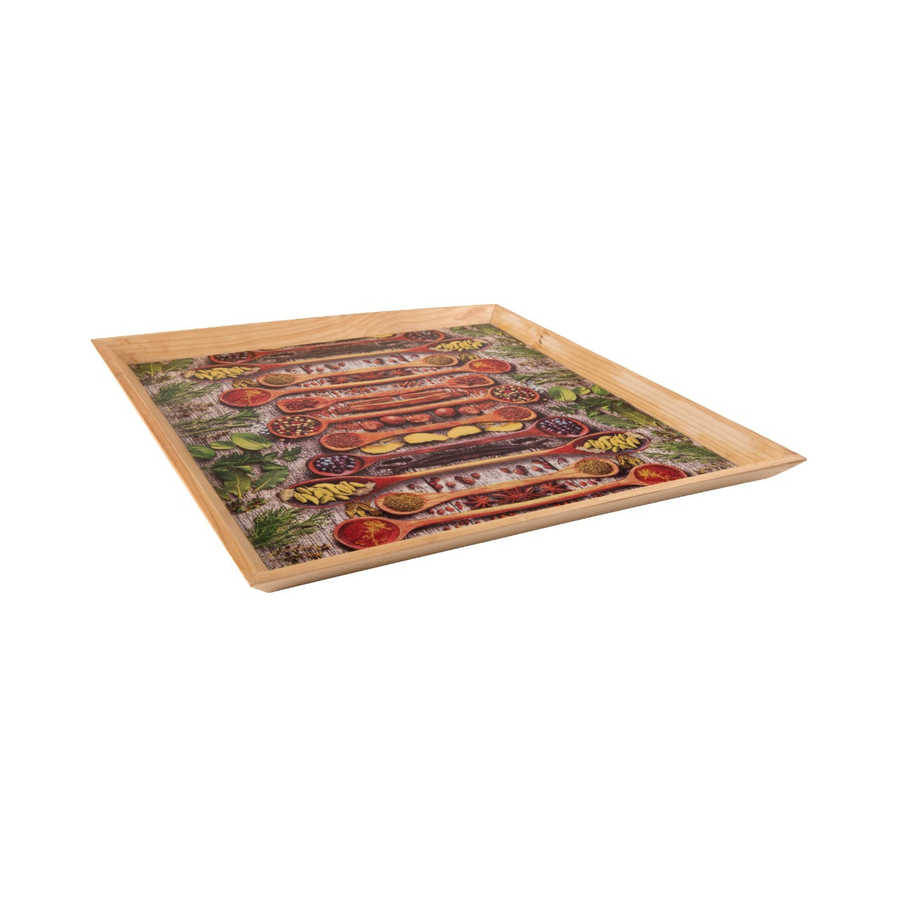 Wooden Tray, Decoupage Tray, Serving Tray