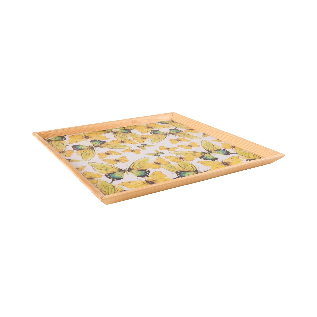 Wooden Tray, Decoupage Tray, Serving Tray