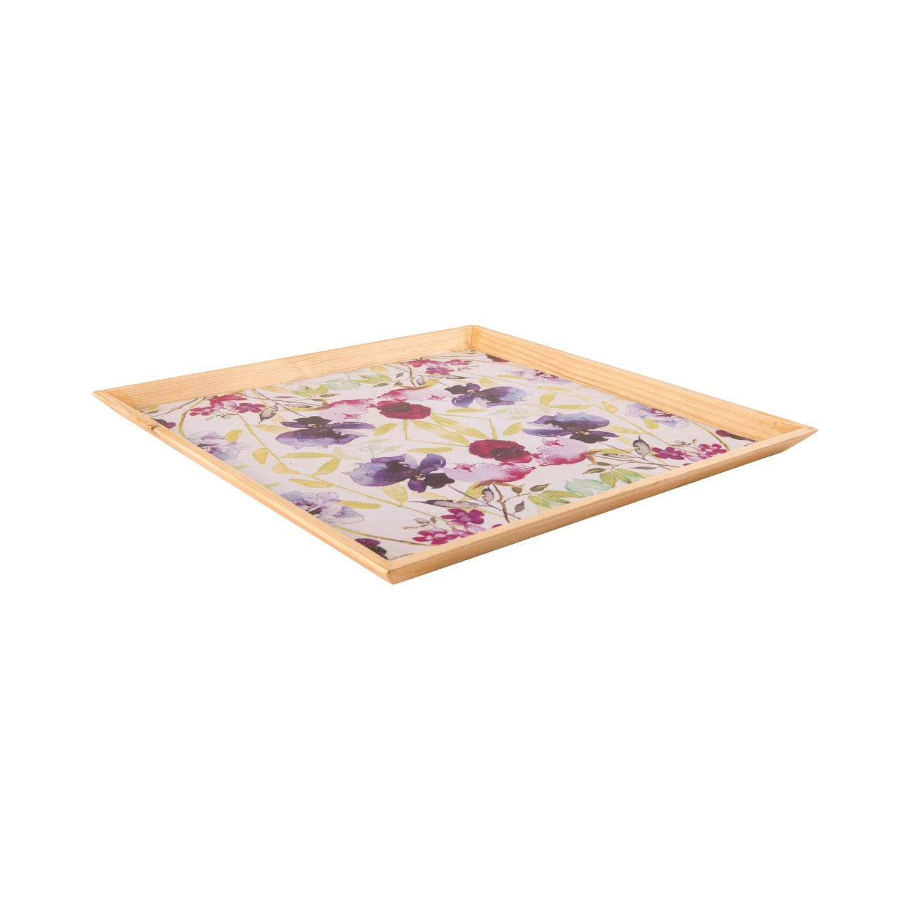 Wooden Tray, Decoupage Tray, Serving Tray