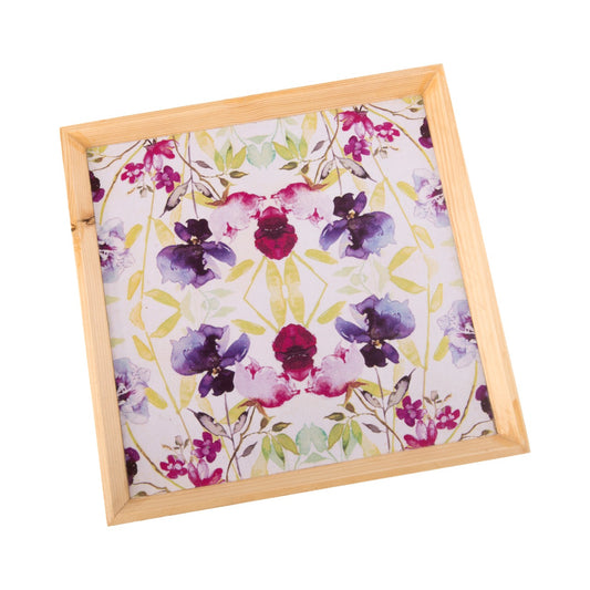 Wooden Tray, Decoupage Tray, Serving Tray