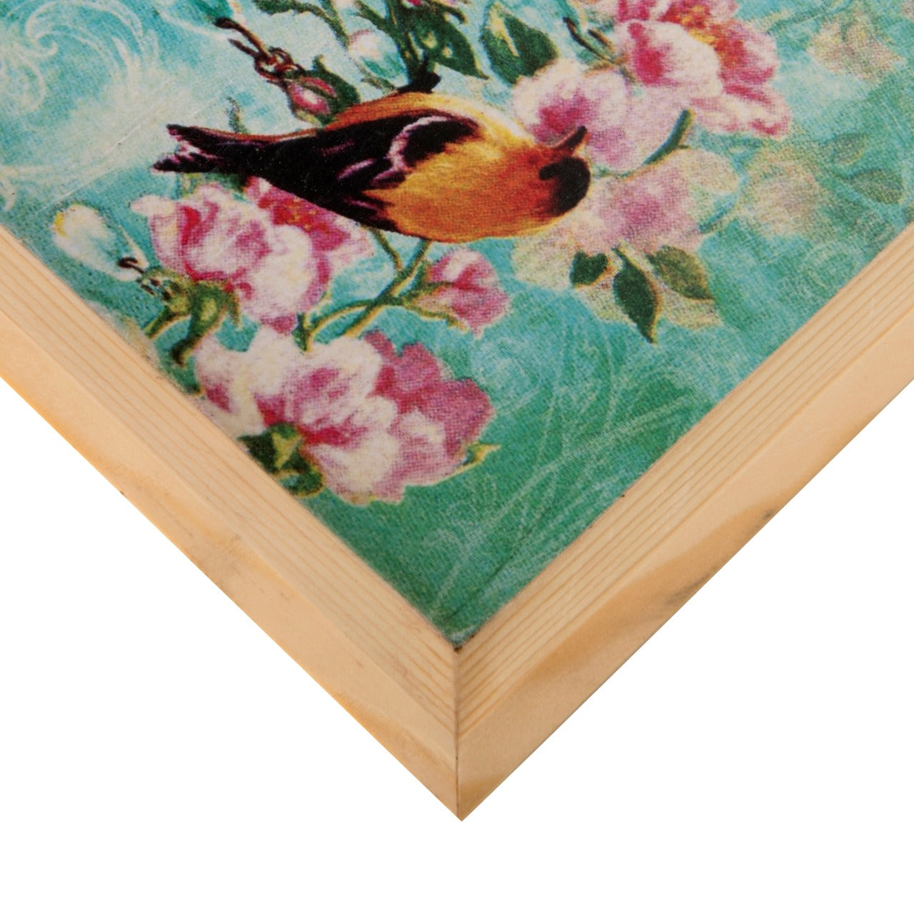 Wooden Tray, Decoupage Tray, Serving Tray