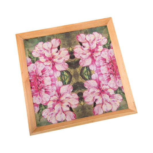 Wooden Tray, Decoupage Tray, Serving Tray