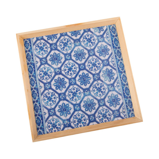 Wooden Tray, Decoupage Tray, Serving Tray