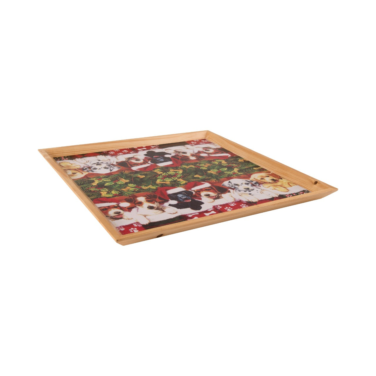 Wooden Tray, Decoupage Tray, Serving Tray