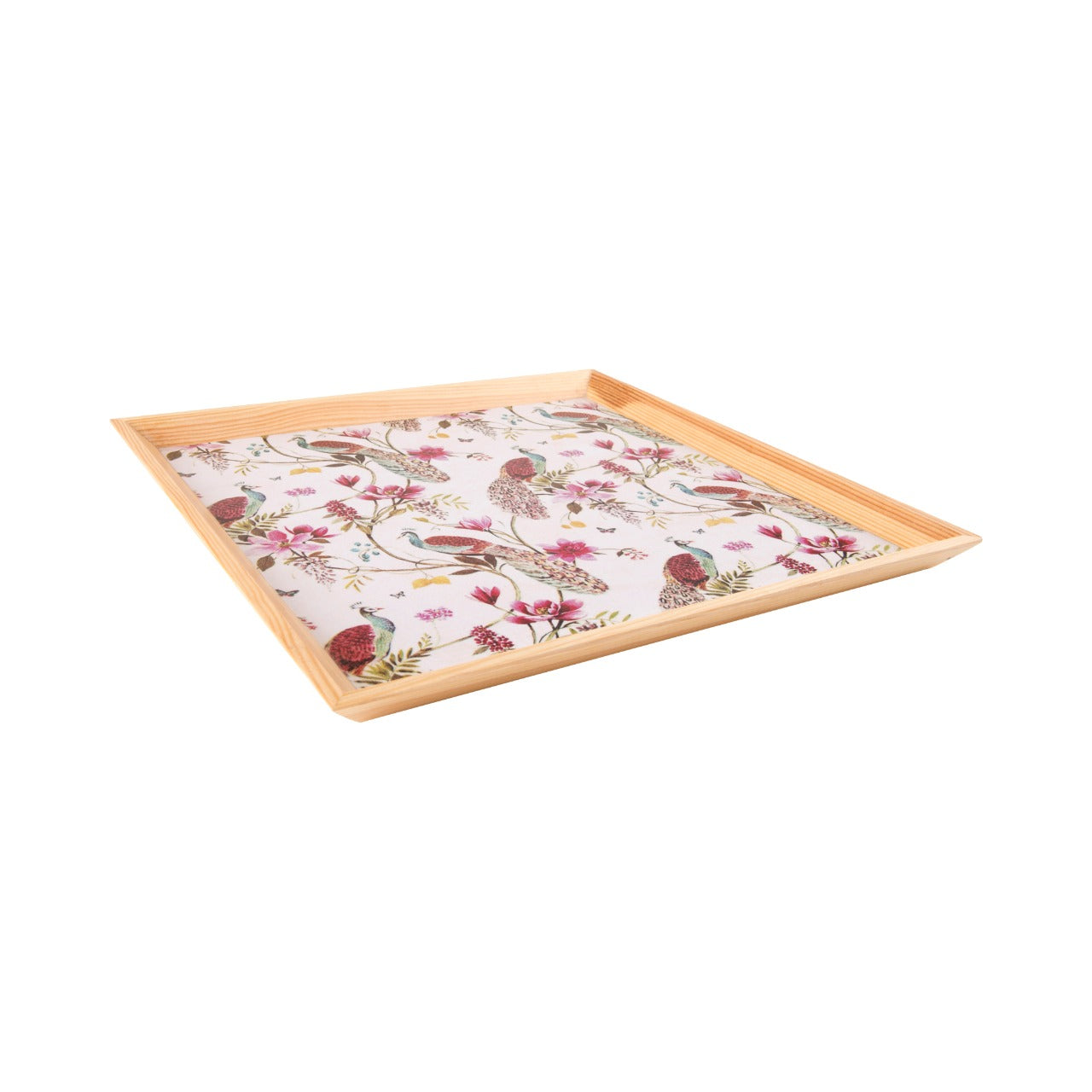 Wooden Tray, Decoupage Tray, Serving Tray
