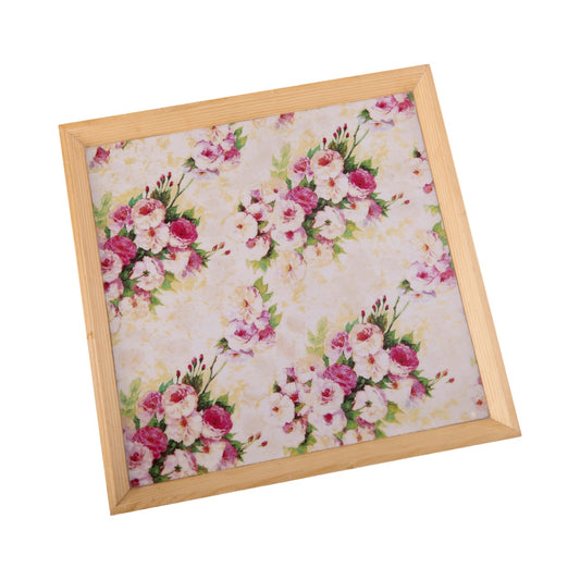 Wooden Tray, Decoupage Tray, Serving Tray