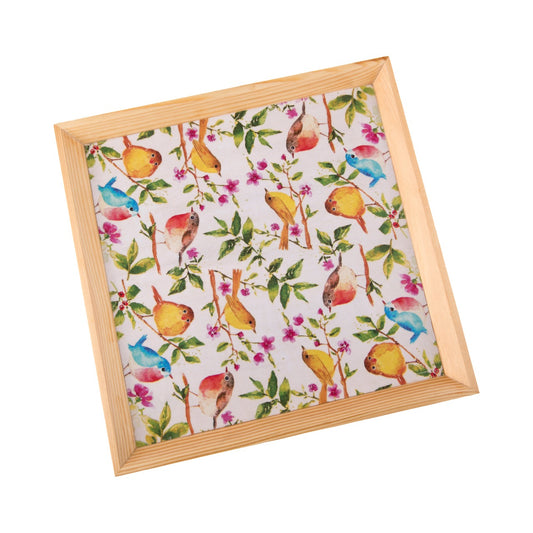 Wooden Tray, Decoupage Tray, Serving Tray