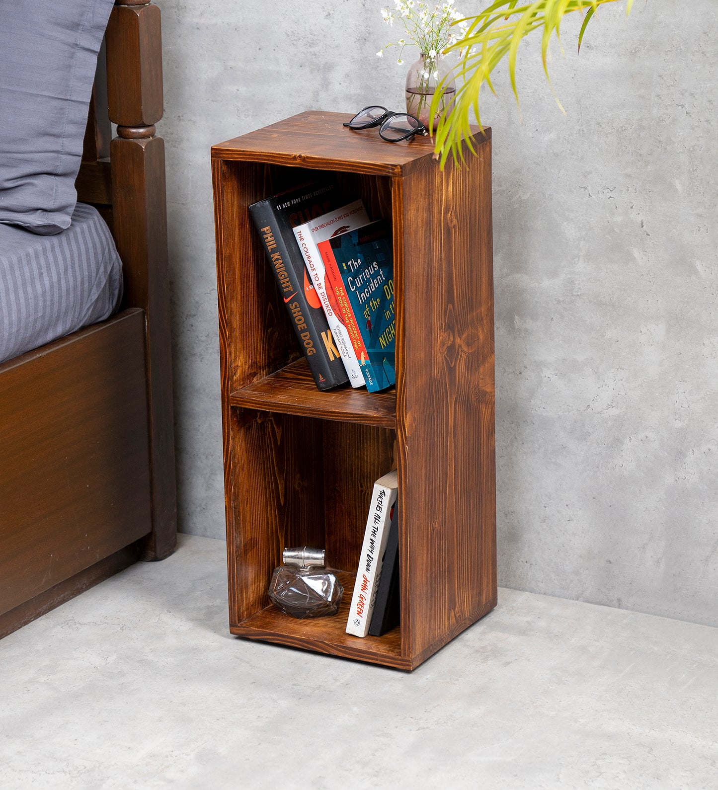 Bedside and Living Room Storage, Bookshelf, Storage Shelf, Decorative Stand