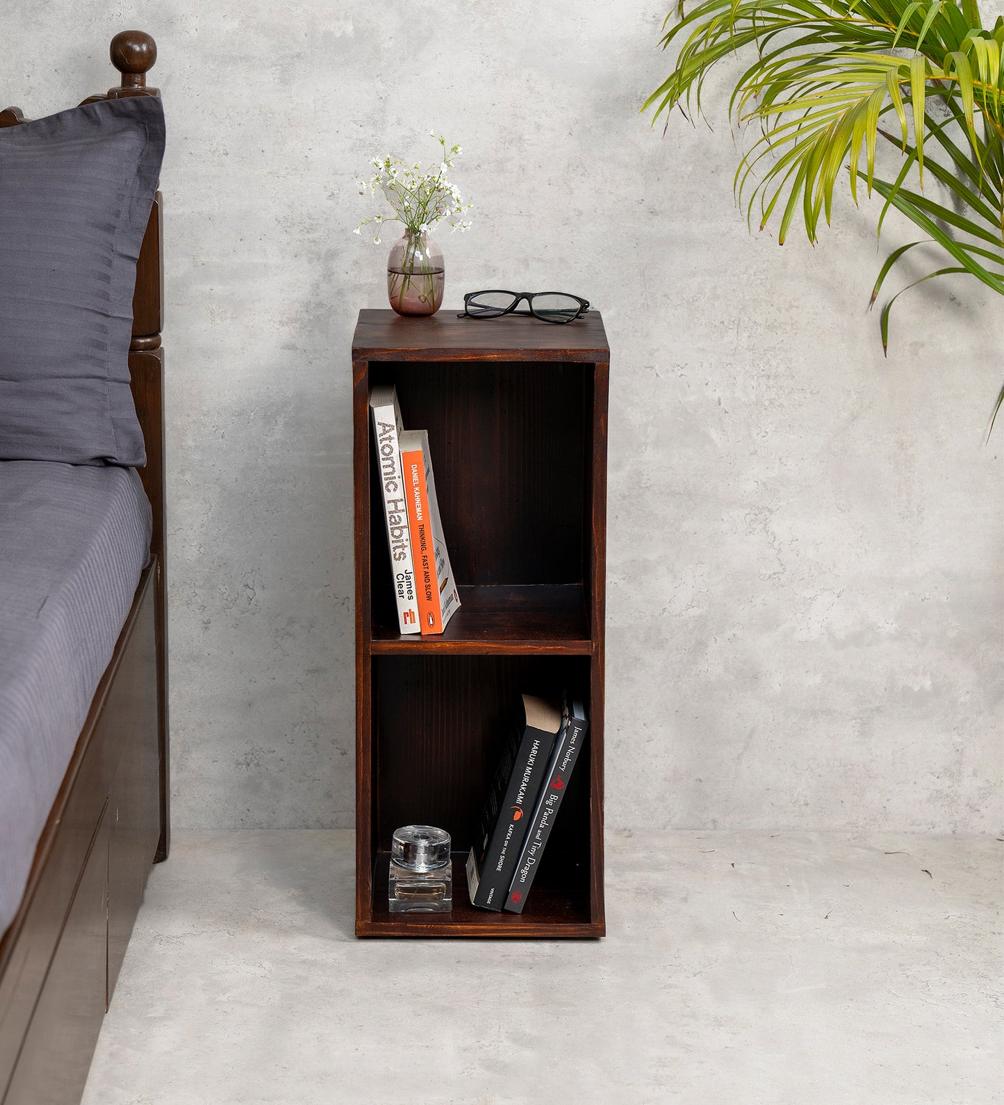 Bedside and Living Room Storage, Bookshelf, Storage Shelf, Decorative Stand