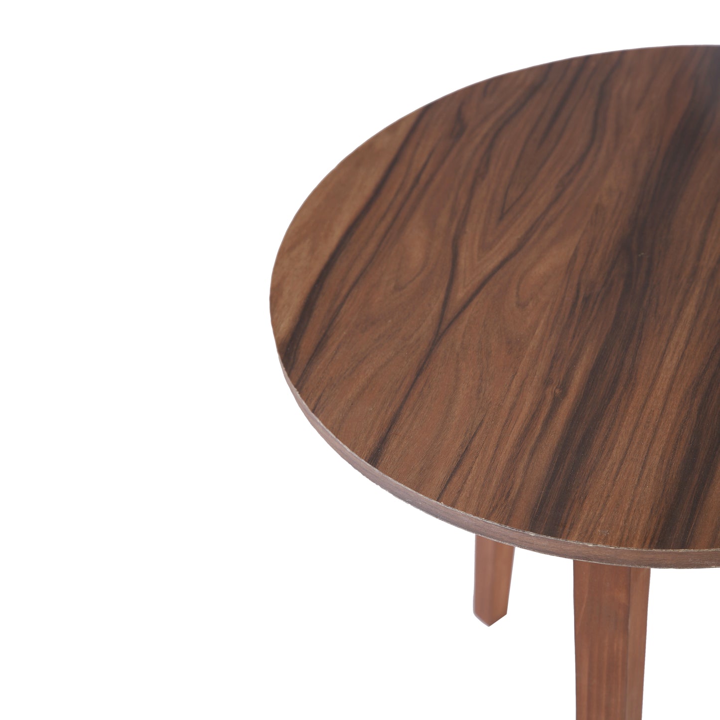 A Tiny Mistake Walnut Matt Finish Wooden Nesting Tables (Set of 2), Living Room Decor