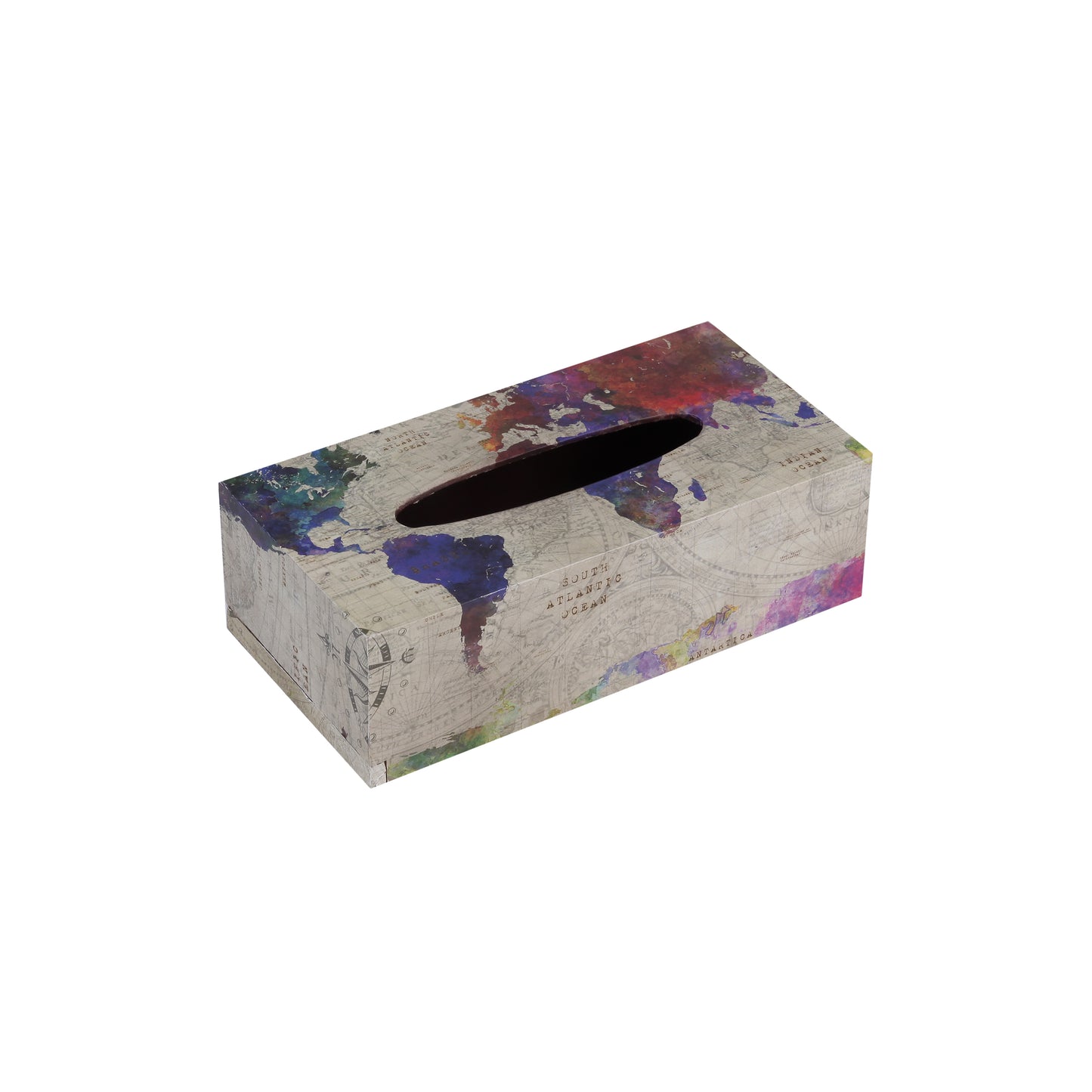 A Tiny Mistake Atlas Rectangle Tissue Box, 26 x 13 x 8 cm