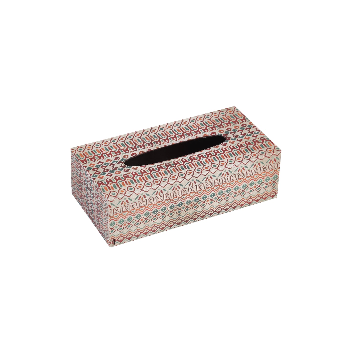 A Tiny Mistake Aztec Rectangle Tissue Box, 26 x 13 x 8 cm