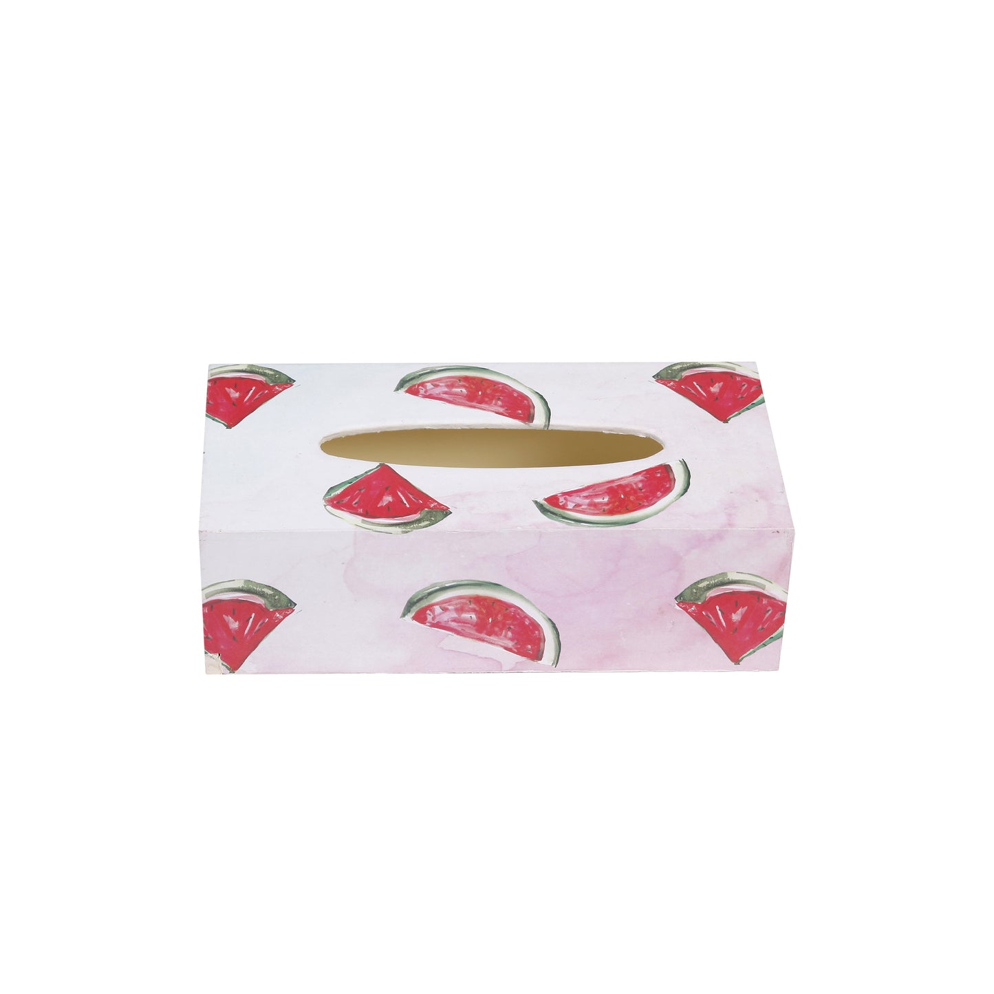 A Tiny Mistake Watermelon Rectangle Tissue Box, 26 x 13 x 8 cm