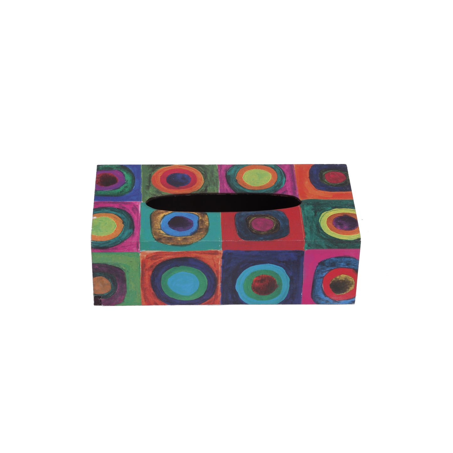 A Tiny Mistake Modern Art Rectangle Tissue Box, 26 x 13 x 8 cm