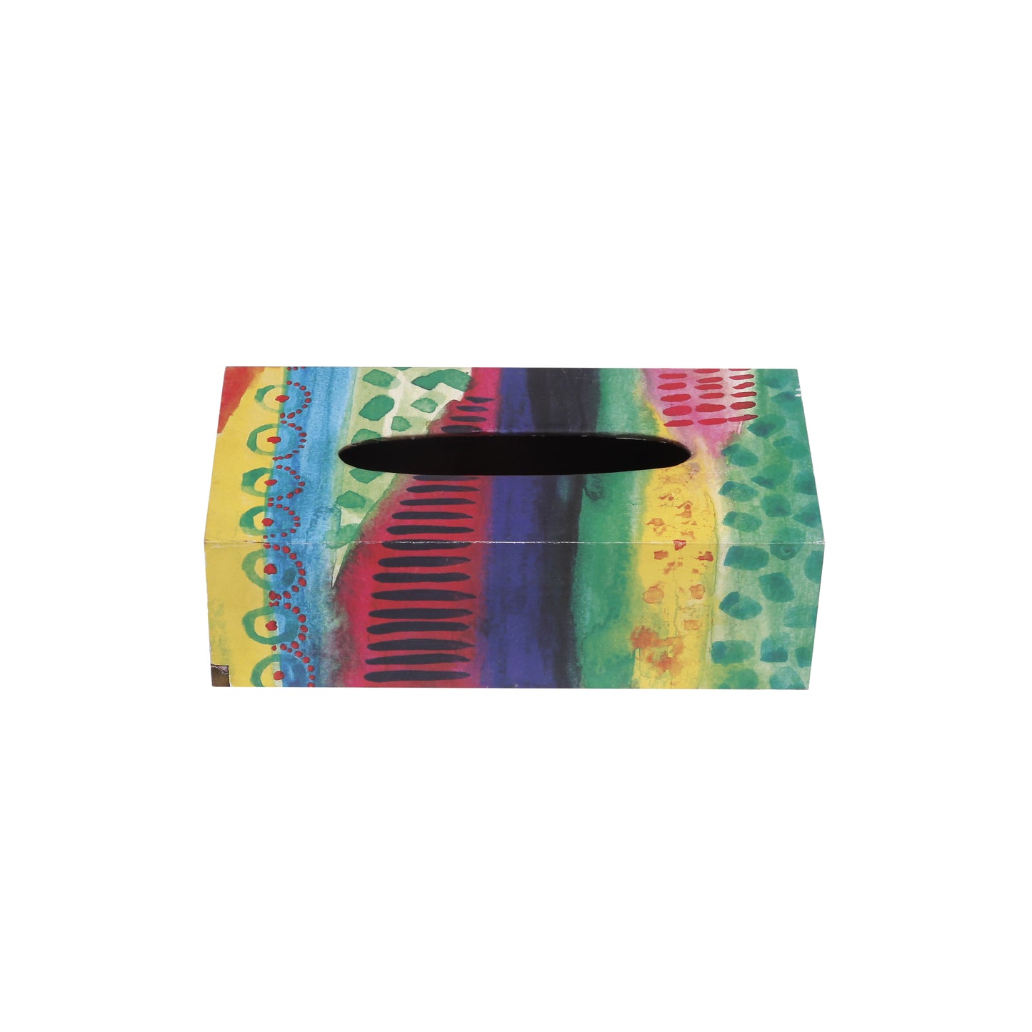 A Tiny Mistake Abstract Lines Rectangle Tissue Box, 26 x 13 x 8 cm