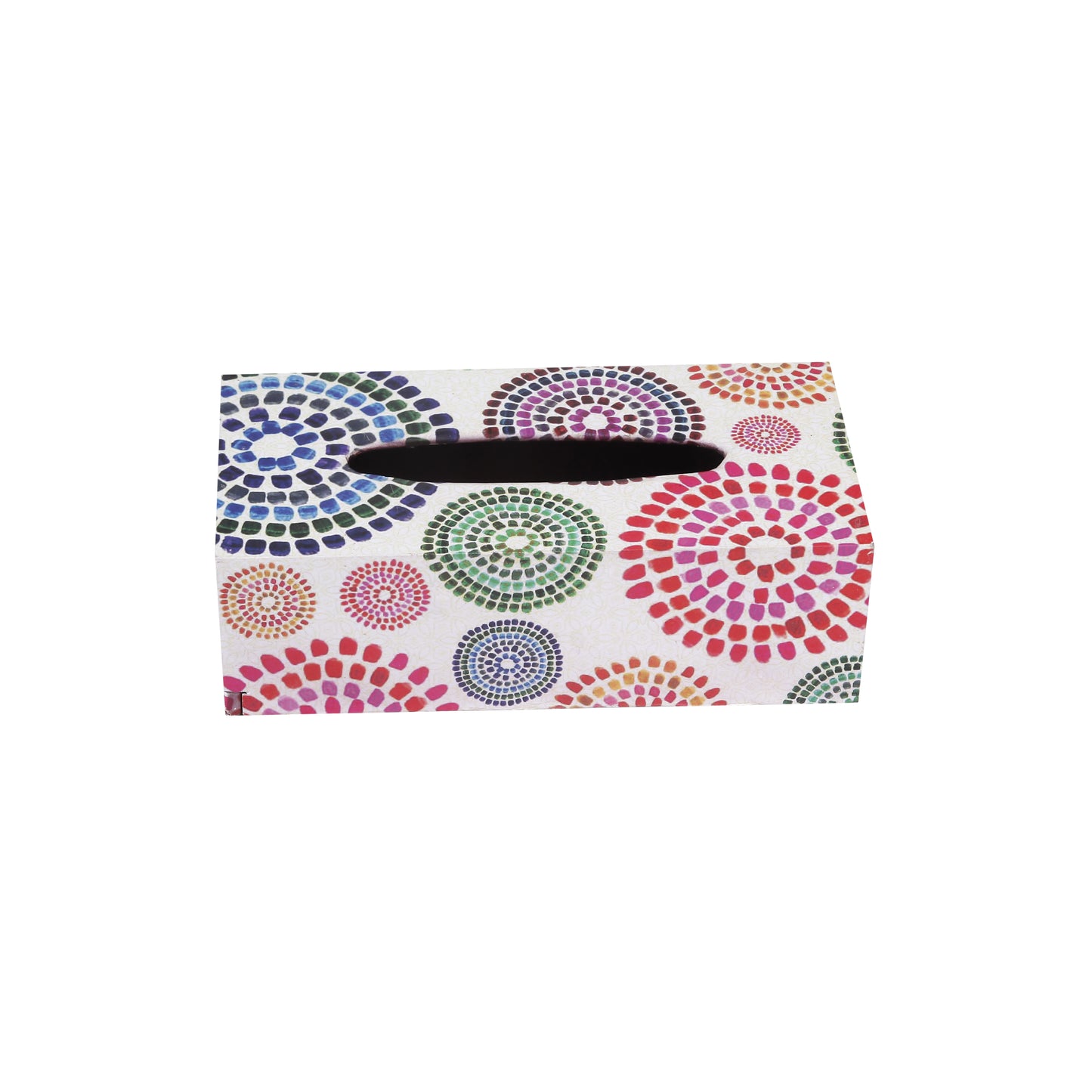 A Tiny Mistake Mandala Rectangle Tissue Box, 26 x 13 x 8 cm