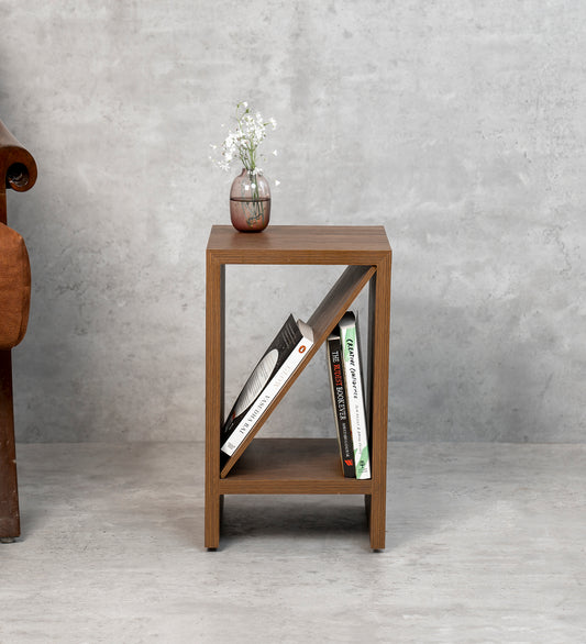 Bevel - Side Table, Small Storage and Decor, End Table, Living and Bedroom Decor, Wooden Table