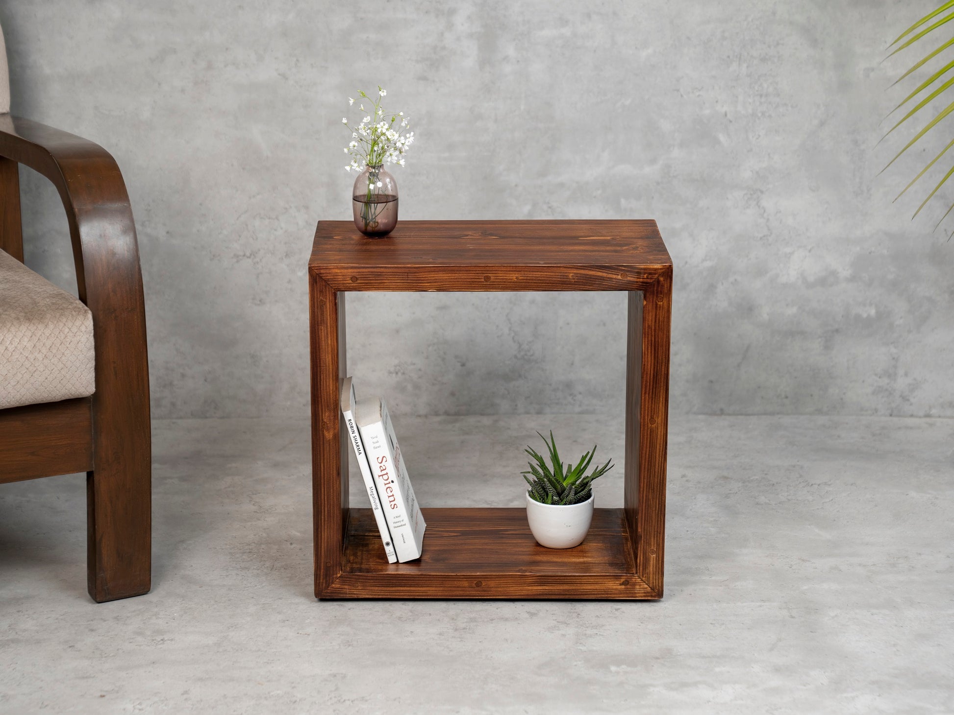 Side Table, Wooden End Table, Living Room Decor, Wooden Side Table, Living Room Table