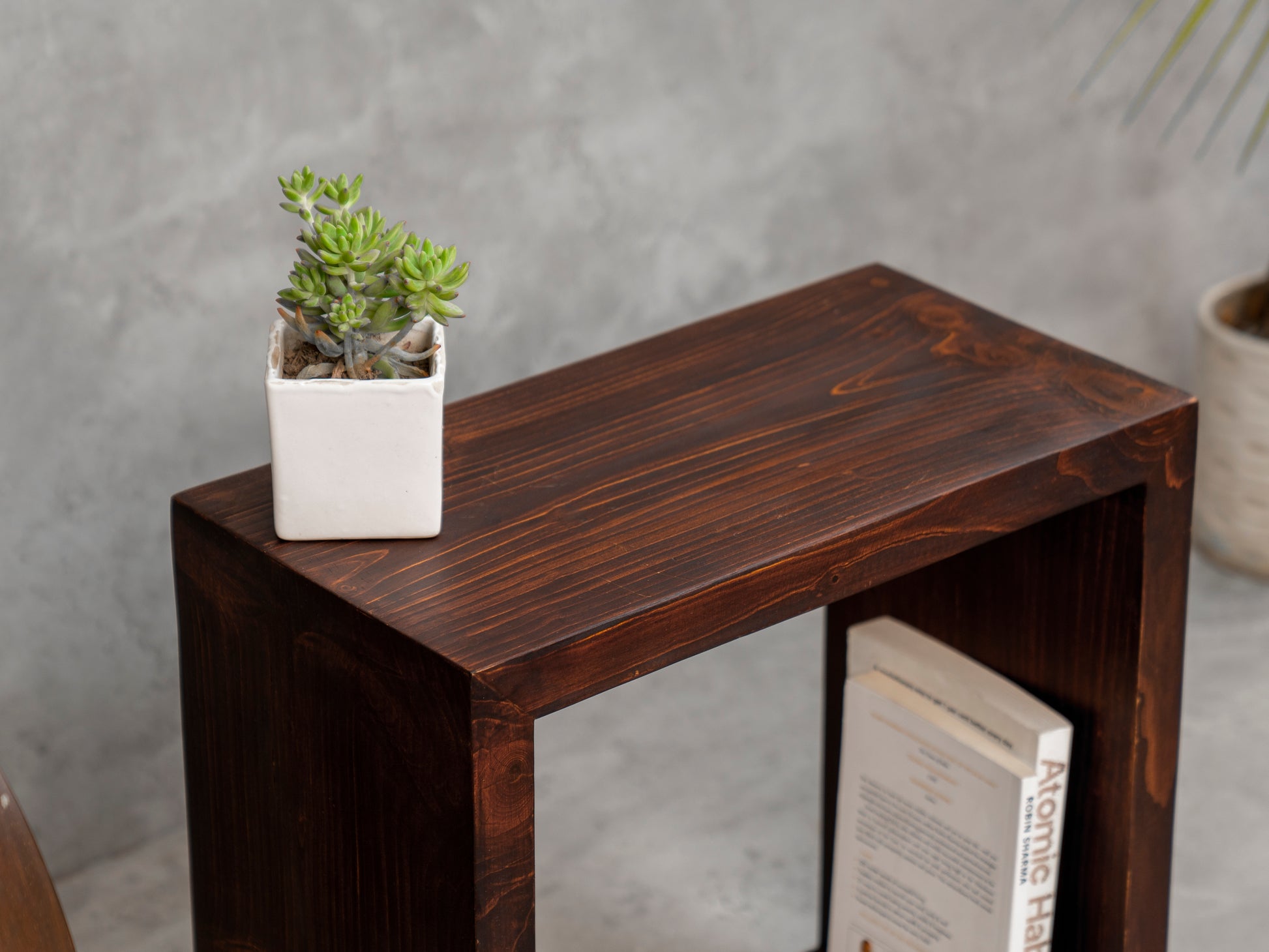 Side Table, Wooden End Table, Living Room Decor, Wooden Side Table, Living Room Table