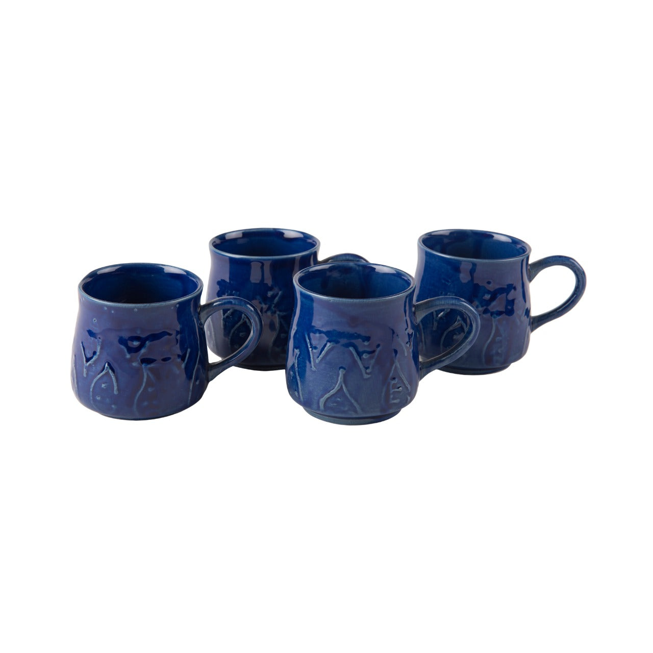 Blue Tea Mugs