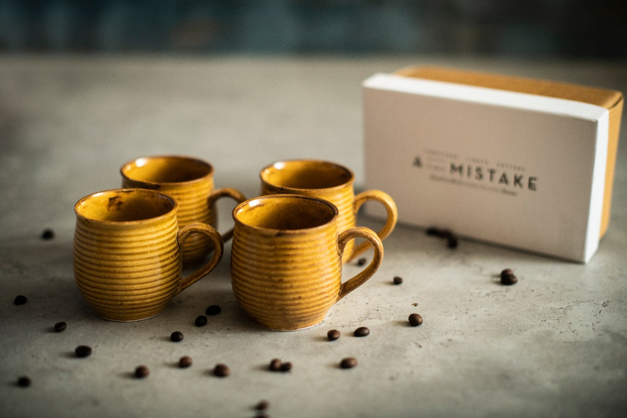 Mustard Tea Mugs