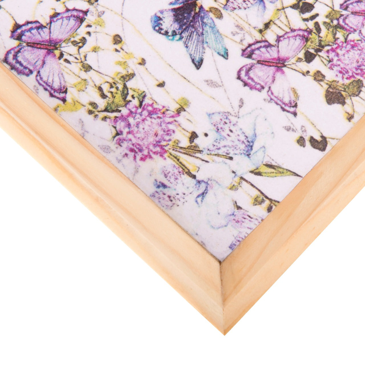 Wooden Tray, Decoupage Tray, Serving Tray