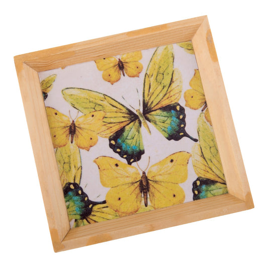 Wooden Tray, Decoupage Tray, Serving Tray