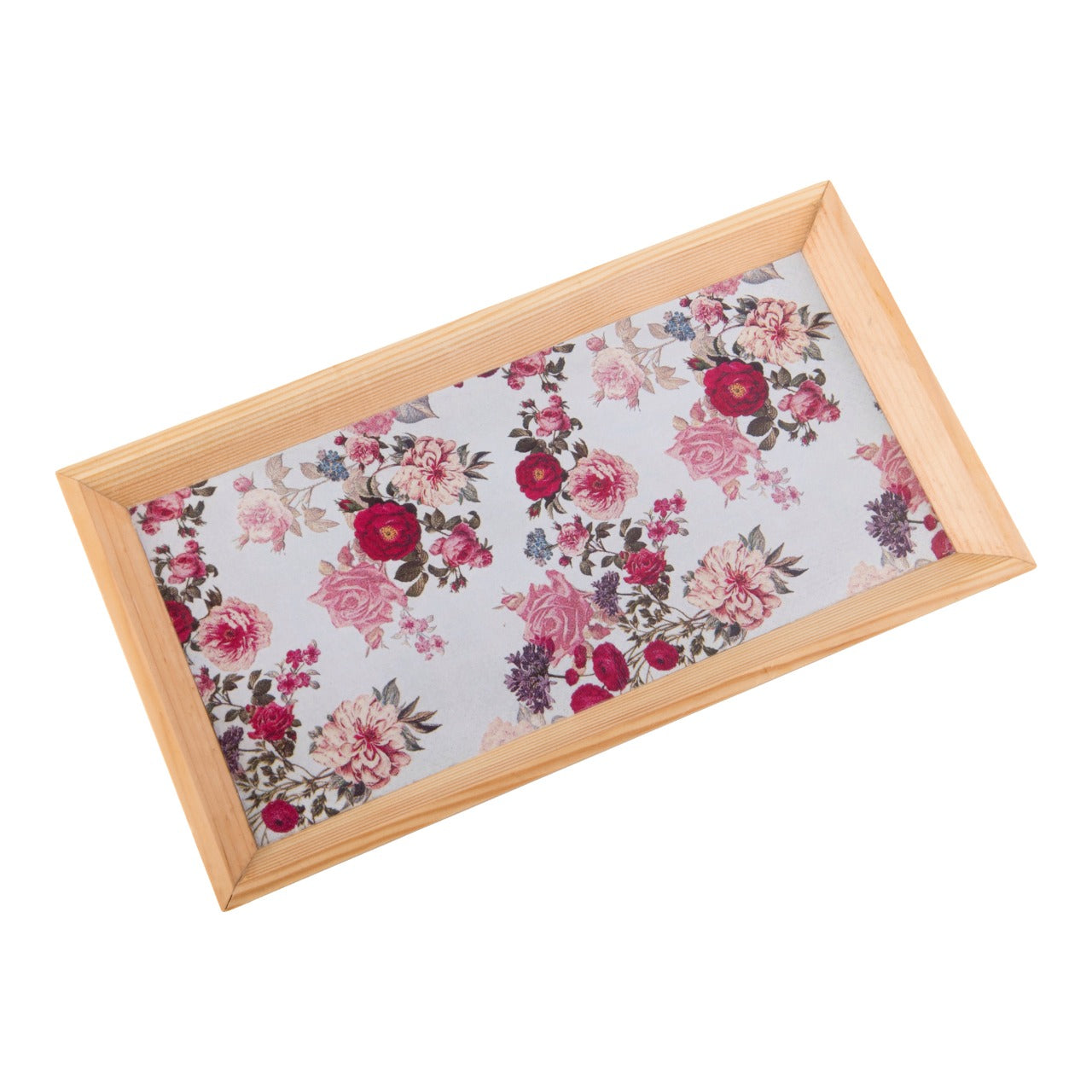 Wooden Tray, Decoupage Tray, Serving Tray