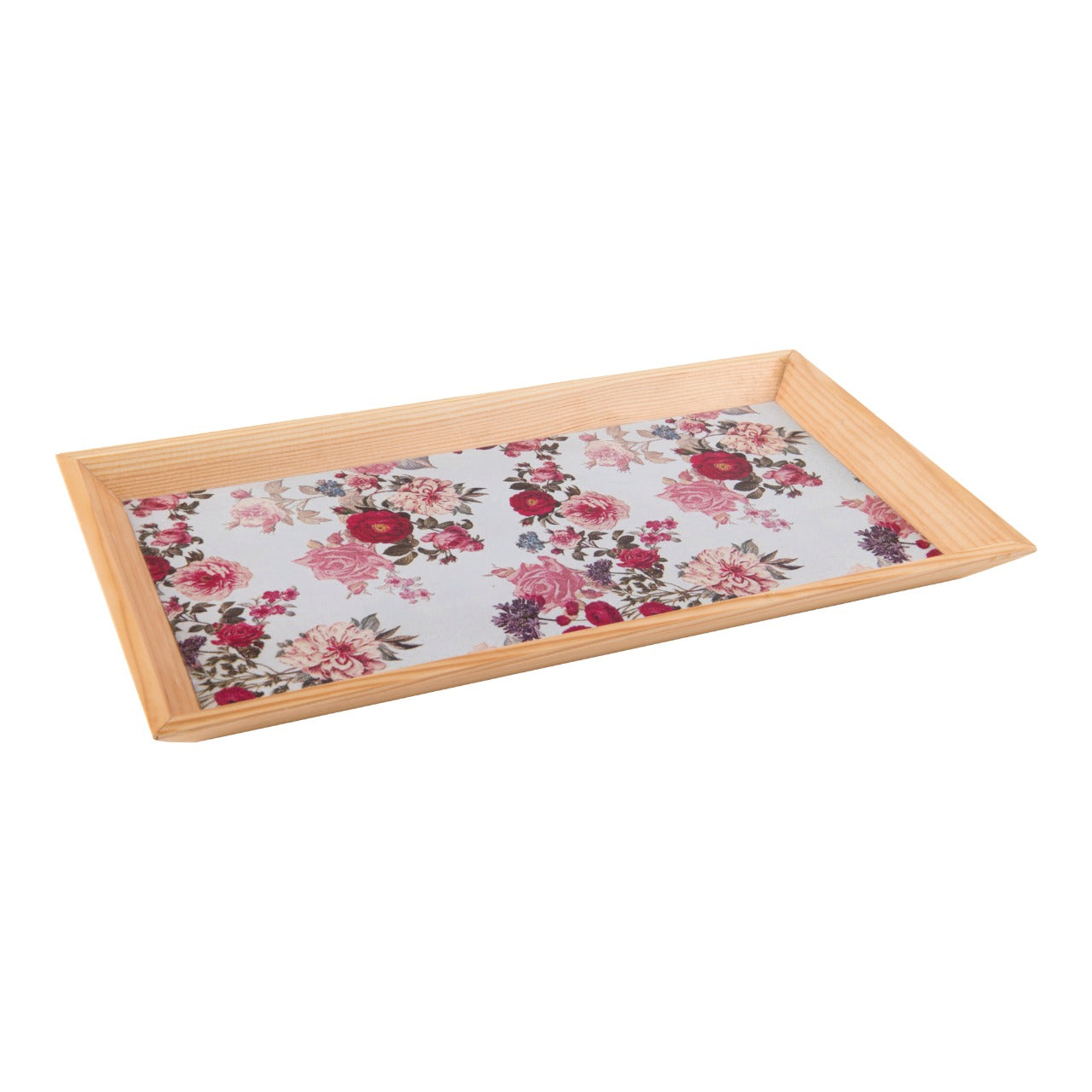 Wooden Tray, Decoupage Tray, Serving Tray