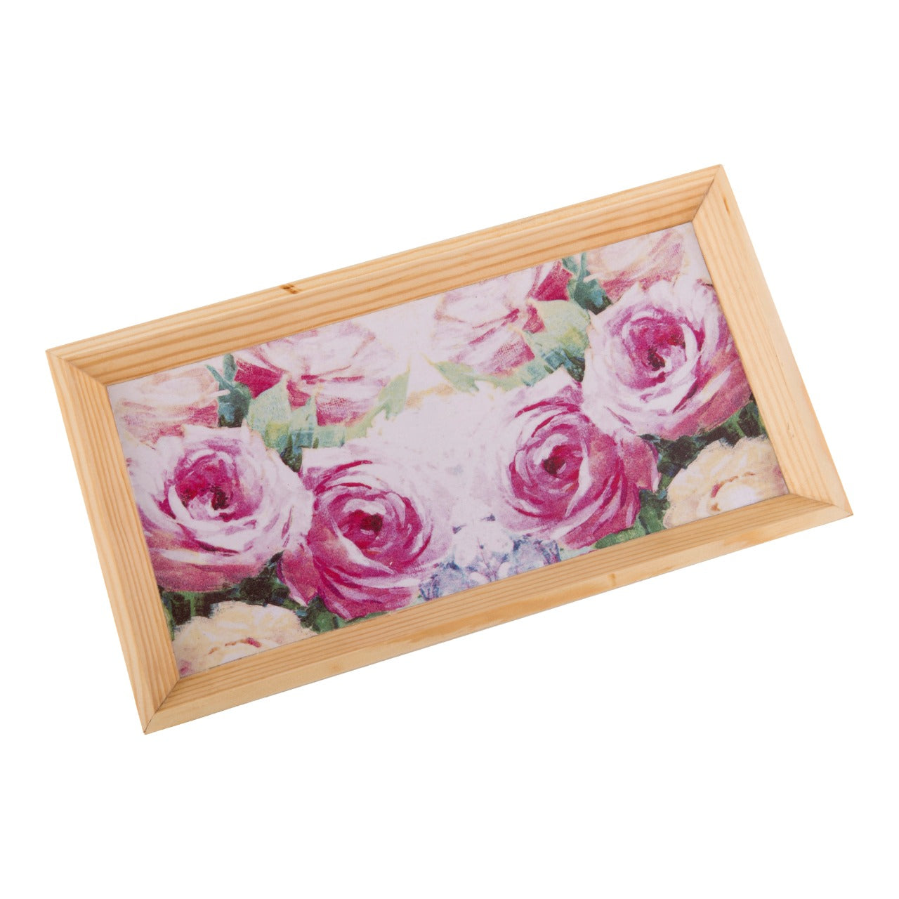 Wooden Tray, Decoupage Tray, Serving Tray