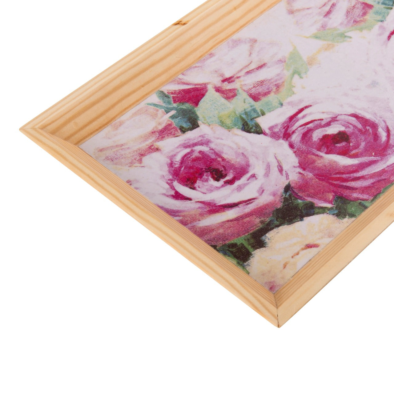 Wooden Tray, Decoupage Tray, Serving Tray