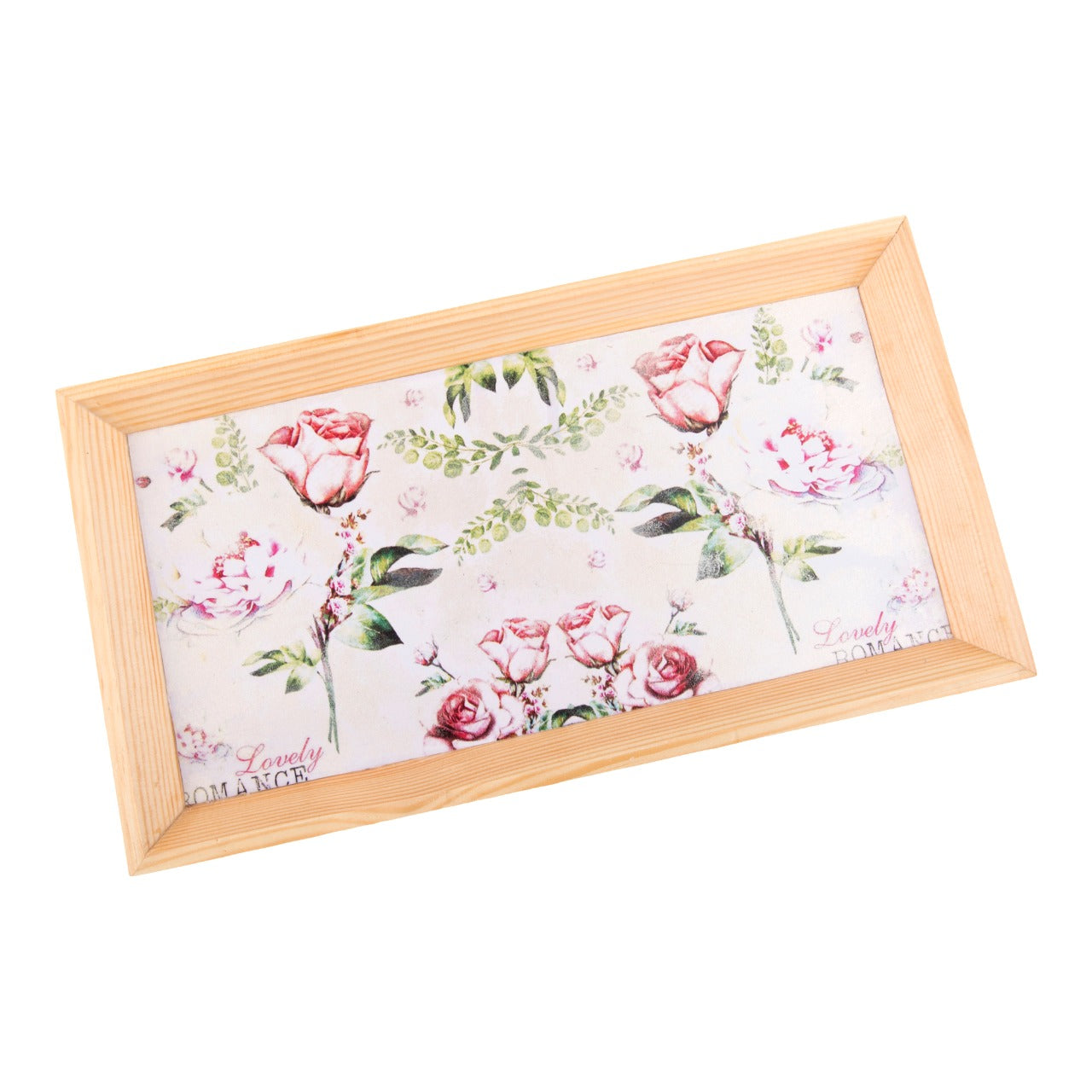 Wooden Tray, Decoupage Tray, Serving Tray