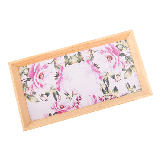 Wooden Tray, Decoupage Tray, Serving Tray