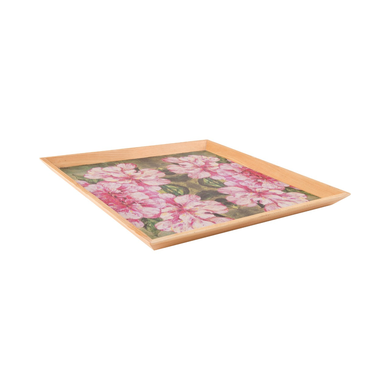 Wooden Tray, Decoupage Tray, Serving Tray