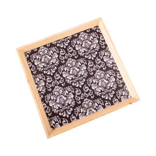 Wooden Tray, Decoupage Tray, Serving Tray